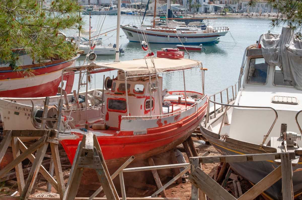 A scene from Spetses island