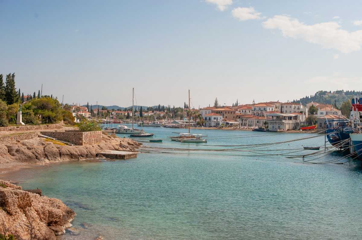 A scene from Spetses island