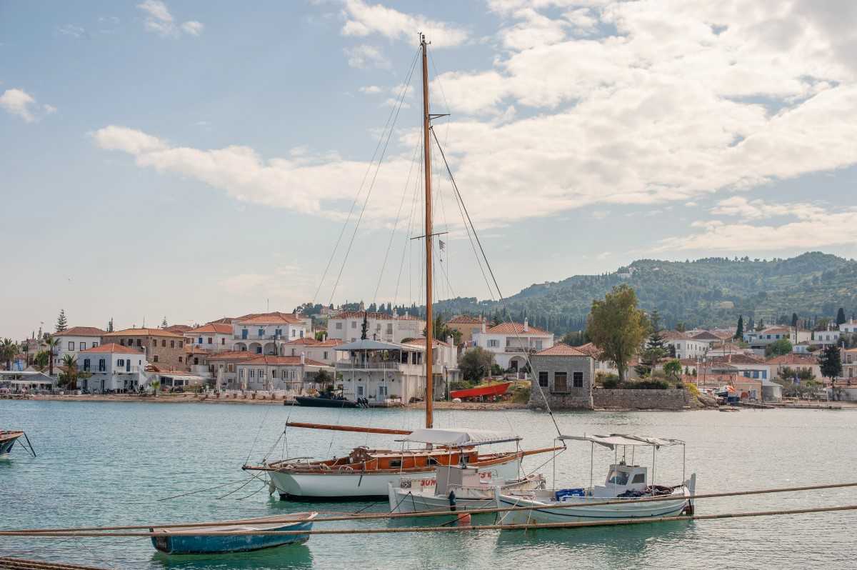 A scene from Spetses island